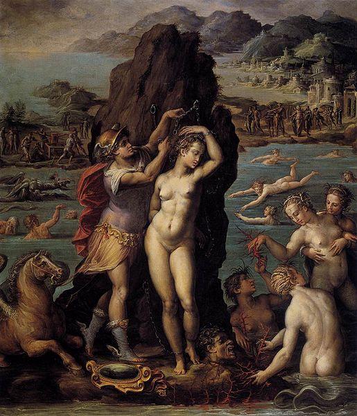 Giorgio Vasari Perseus and Andromeda France oil painting art